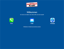Tablet Screenshot of fahrschule-krahl.com